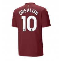 Fotbalové Dres Manchester City Jack Grealish #10 Alternativní 2024-25 Krátký Rukáv